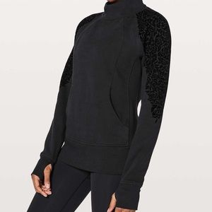 Lululemon Floral Flock Pullover Jacket